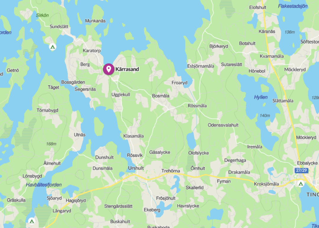 Karta Kärrasand